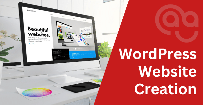 Digital Marketing Courses - WordPress Website Creation Header