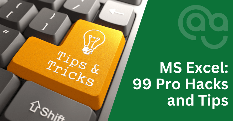 Microsoft Excel - 99 Pro Hacks and Tips Course Header