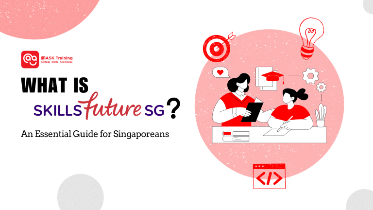 header image for what is skillsfuture sg with people discussing element