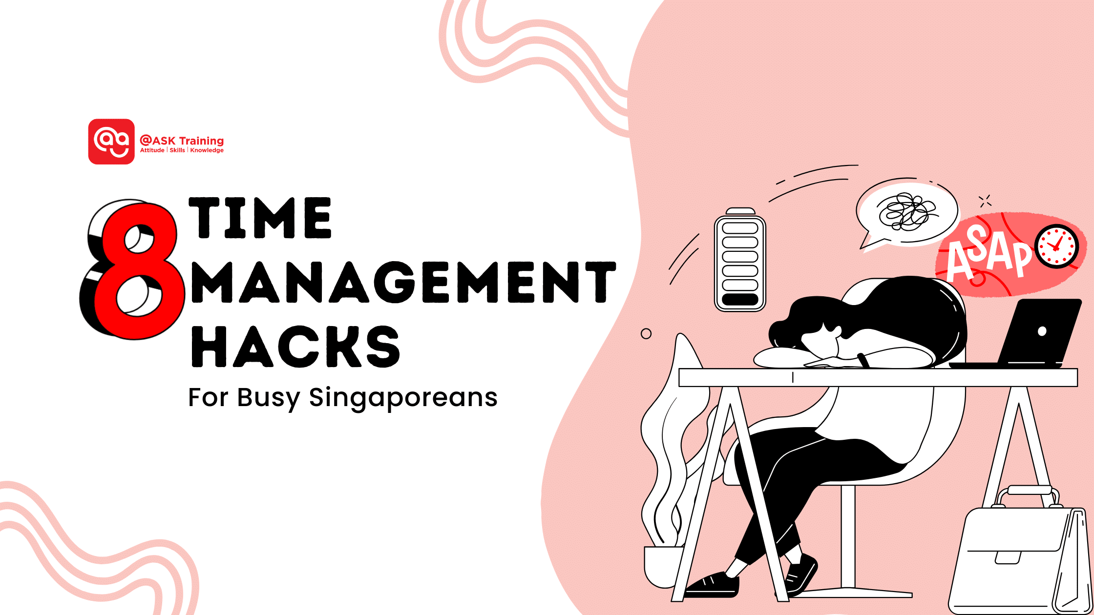 time management hacks banner