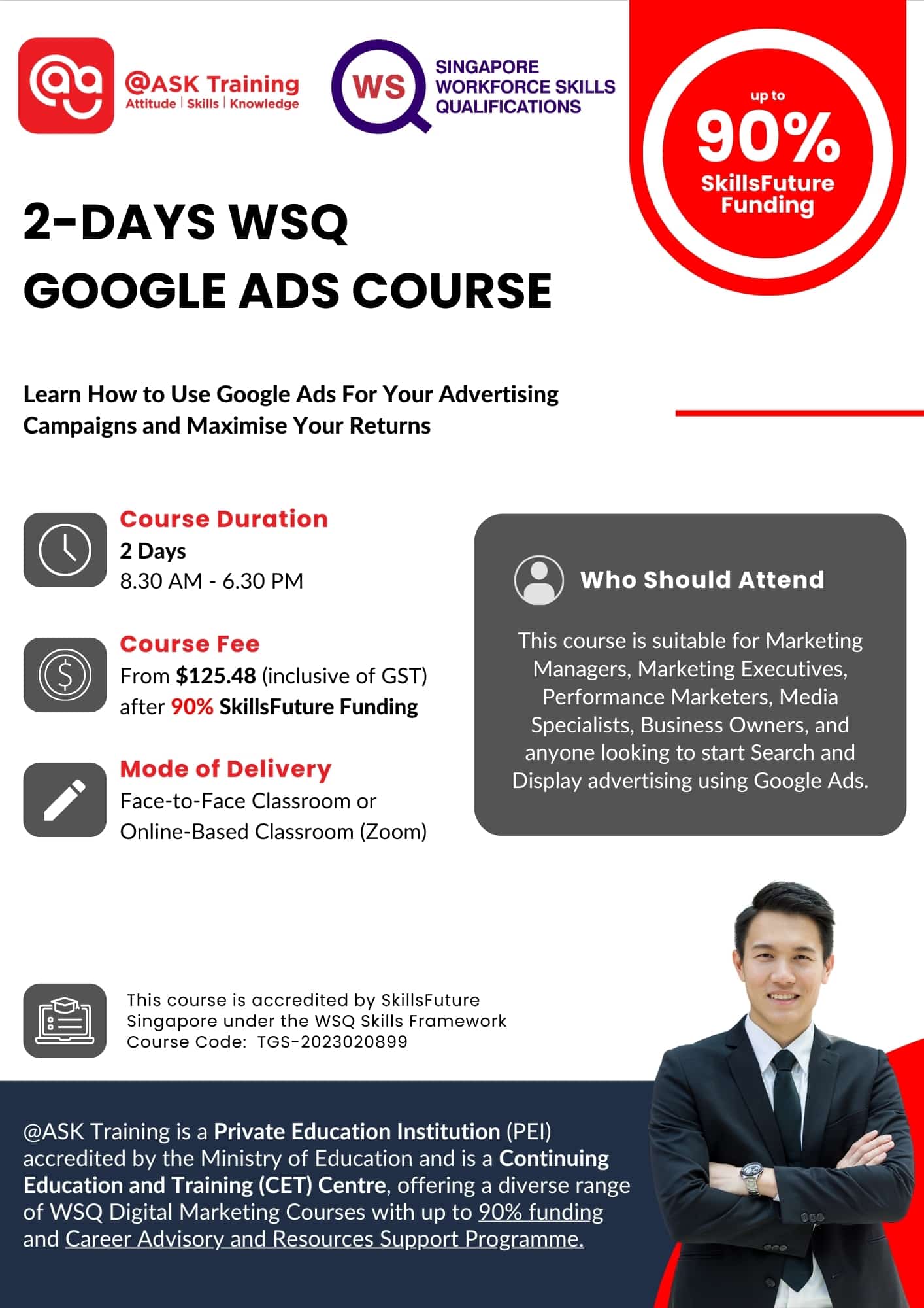 Google Ads Course Brochure Cover