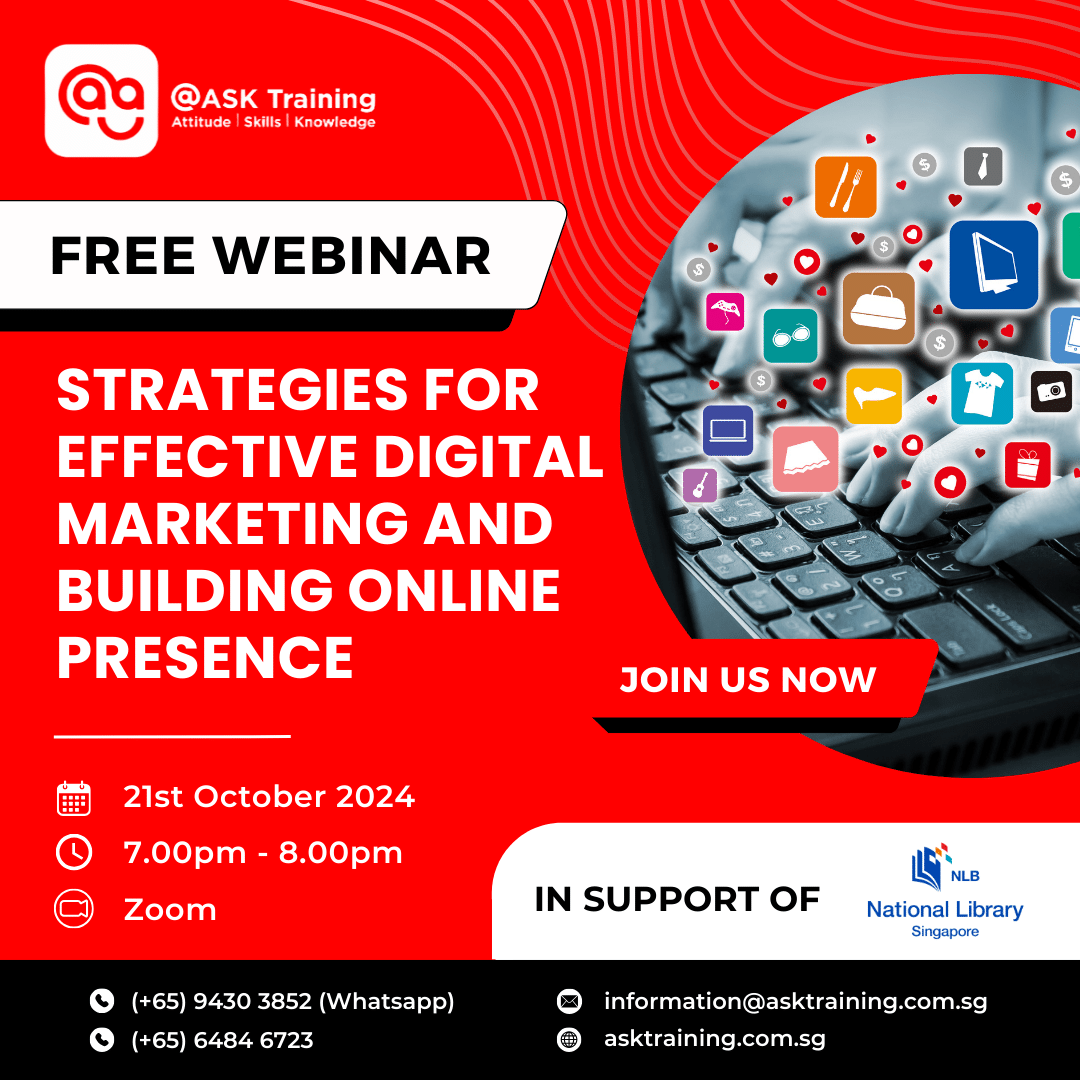 Free Webinar - Strategies for Effective Digital Marketing and Building Online Presence