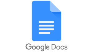 image of google docs logo and text