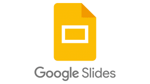 image of google slides logo and texts