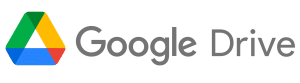 an image of google drive logo and text