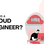 header image of what is a cloud engineer with human and background elements