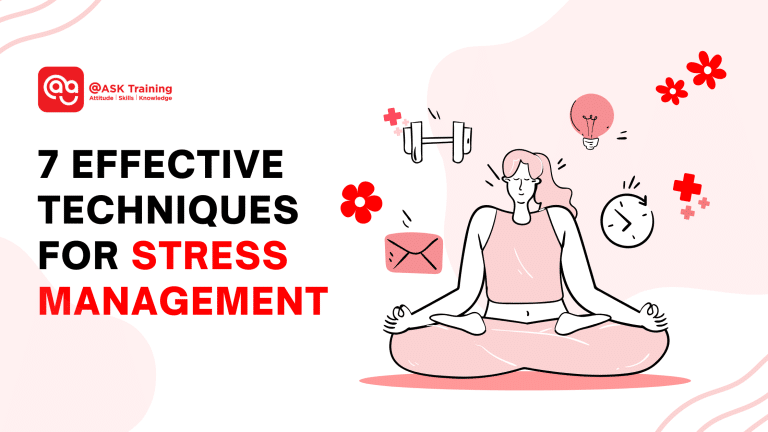 header banner for effective techniques for stress management with human elements