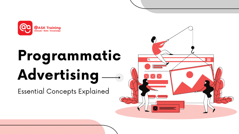 header image for programmatic advertising with human elements