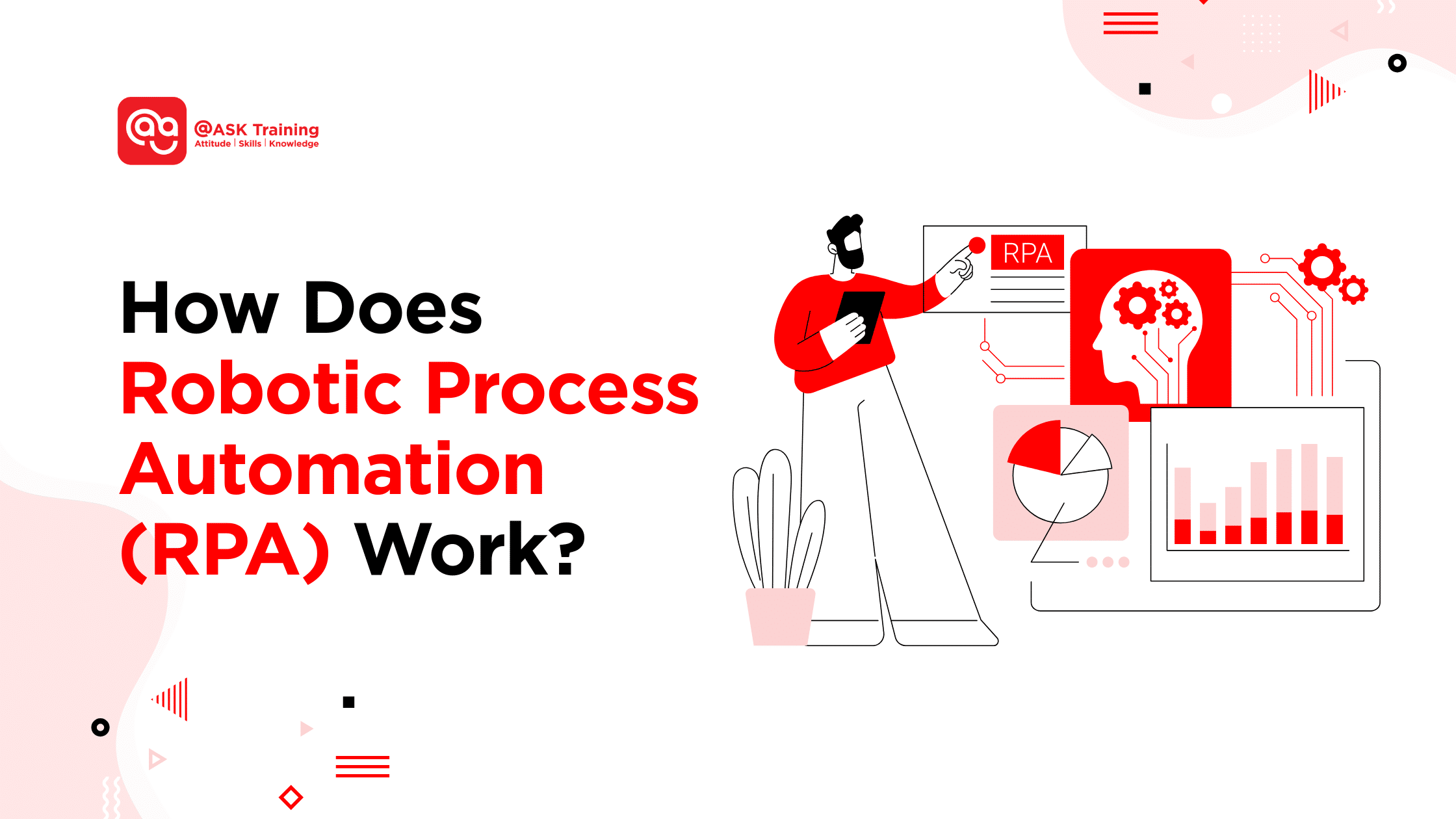 a header banner for how does robotic process automation work with human elements