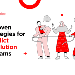 header banner on 5 proven strategies for conflict resolution in teams with human elements