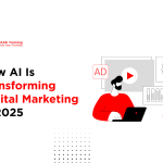 header banner for how AI is transforming digital marketing