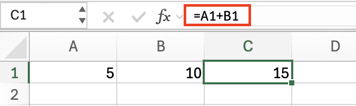 Excel REF error before correction example