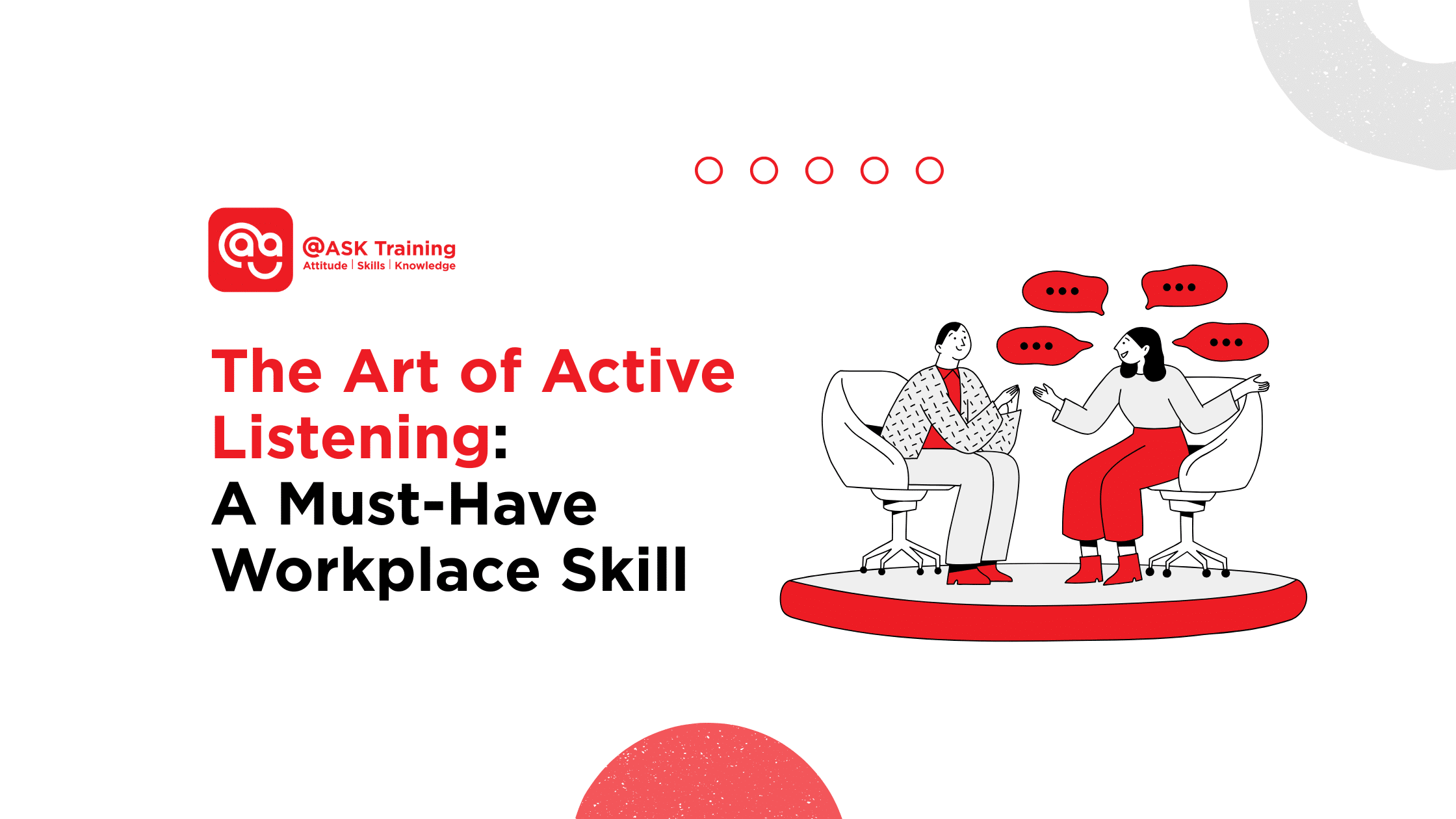 Presentation on the art of active listening as a must have workplace skill