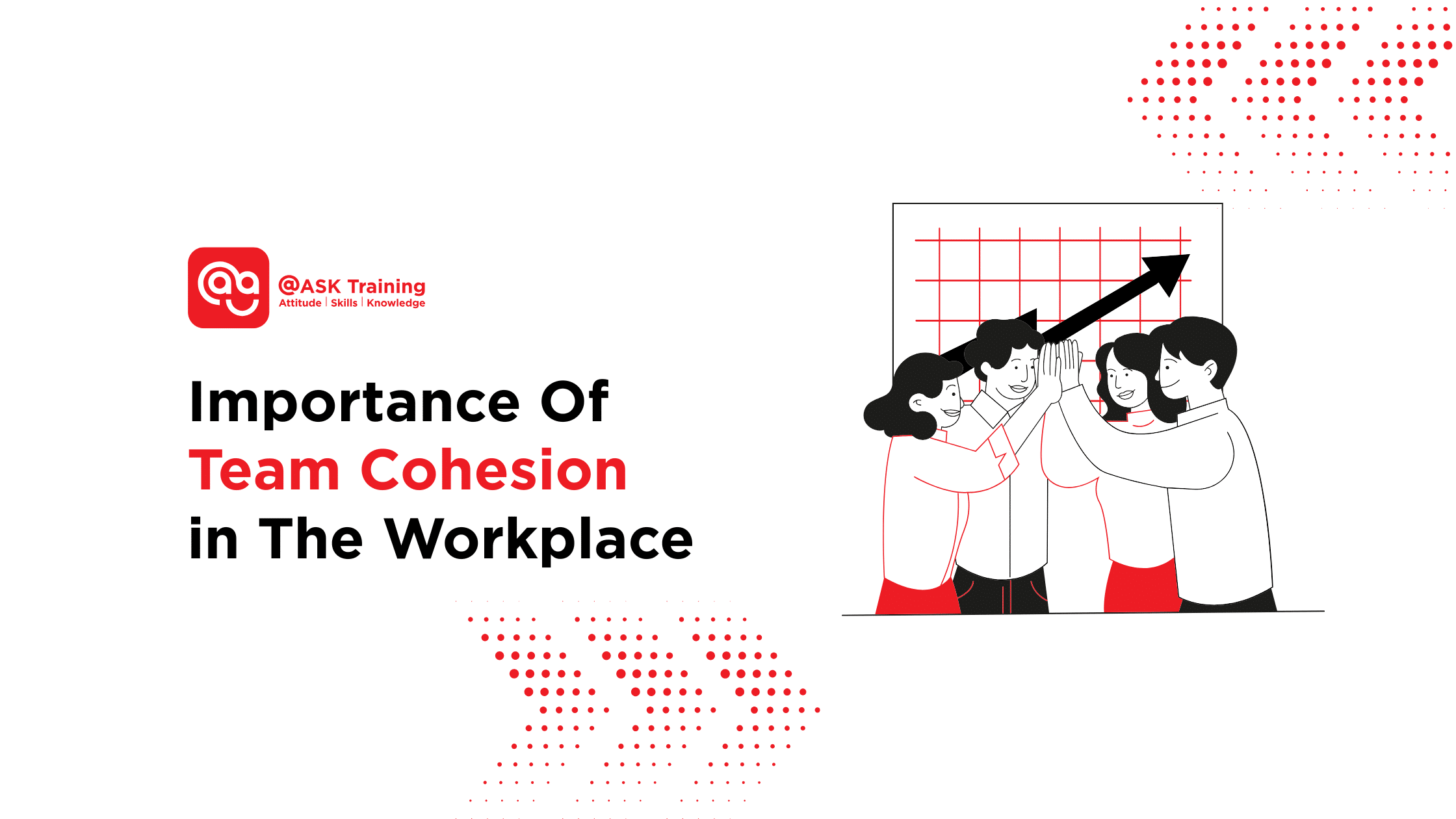 Poster for article about team cohesion in the workplace