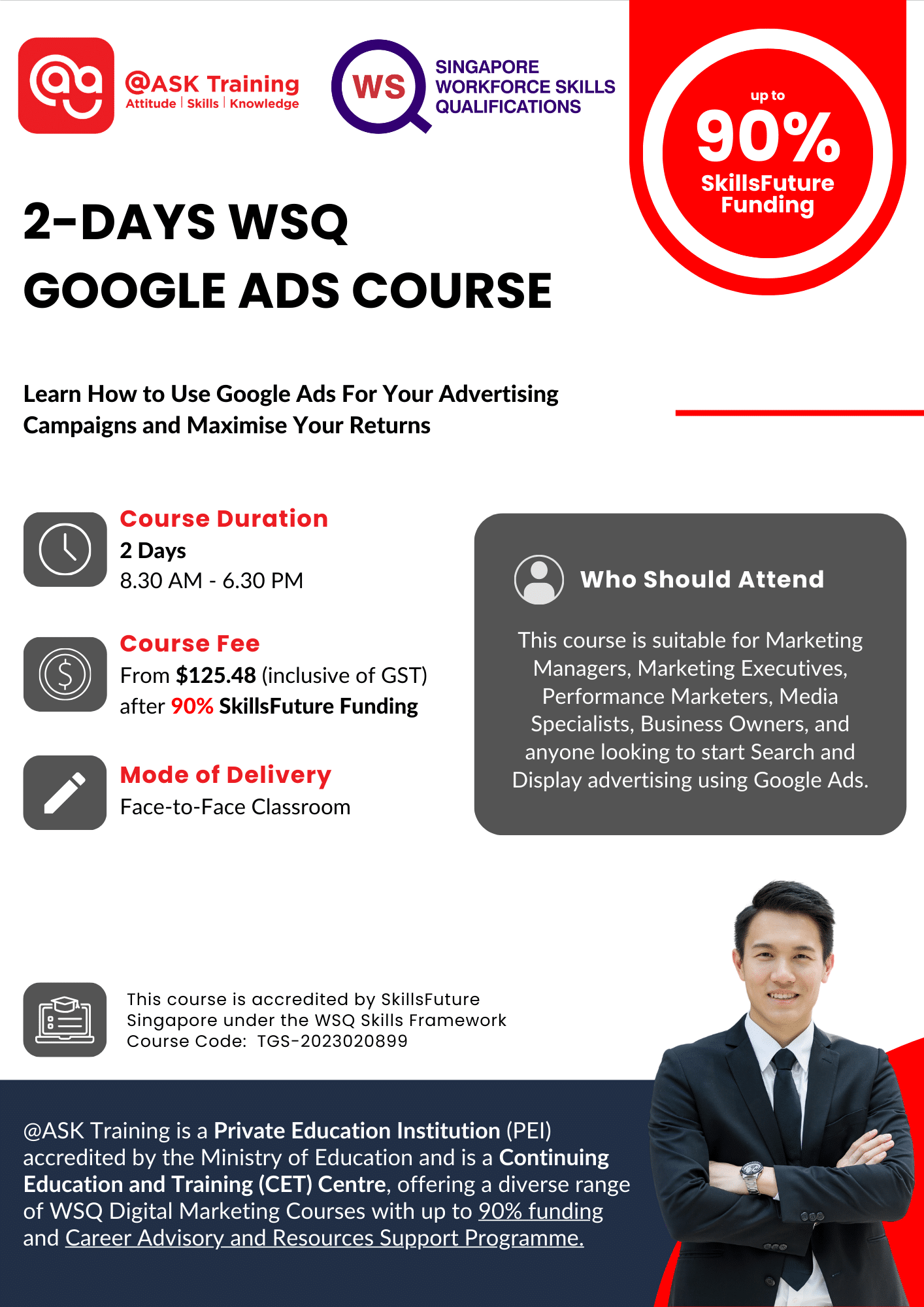 Google Ads Course Brochure Cover