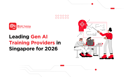 header banner of leading generative ai training providers in singapore 2026 with human elements