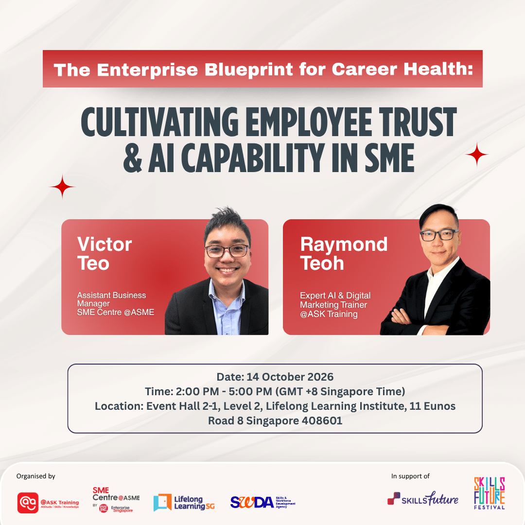 Event Banner for AI At Work Webinar
