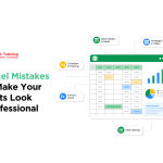 header banner for 10 excel mistakes with excel elements